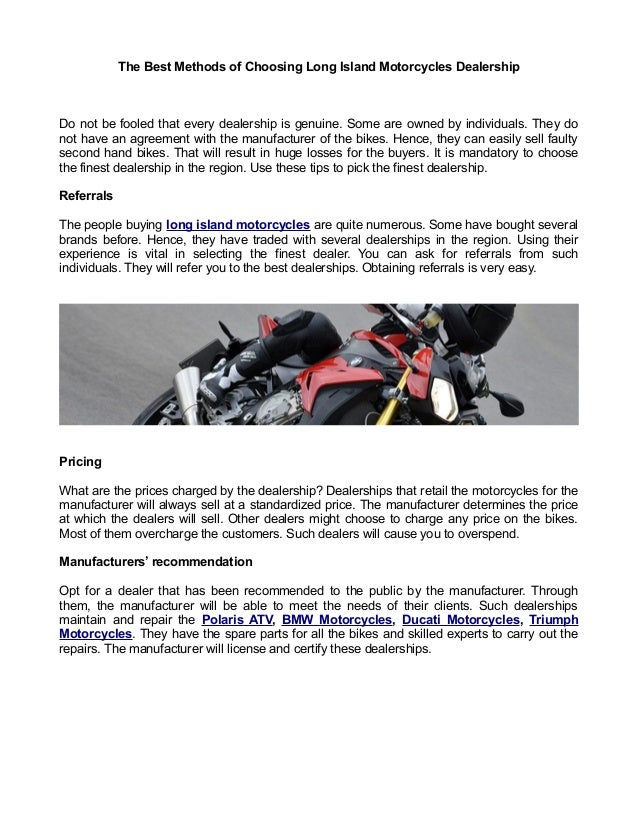 Bmw Dealers Long Island >> The Best Methods Of Choosing Long Island Motorcycles Bmw Dealers Long Island >> The Best Methods Of Choosing Long Island Motorcycles