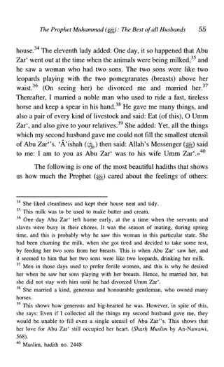 Muhammad Saws Prophet Muhammad (SAW) -The best of all husbands | PDF
