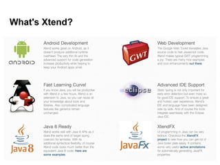 What's Xtend?
 