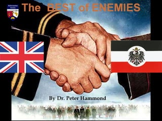 The BEST of ENEMIES
By Dr. Peter Hammond
 