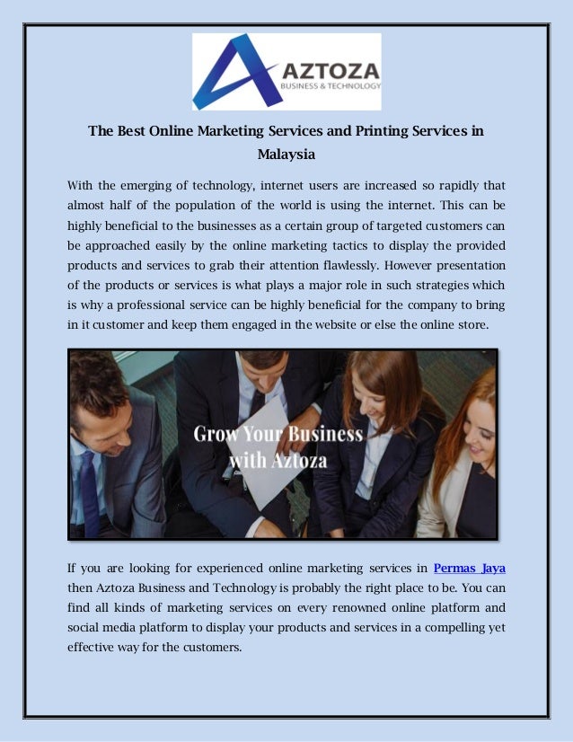 The Best Online Marketing Services and Printing Services ...