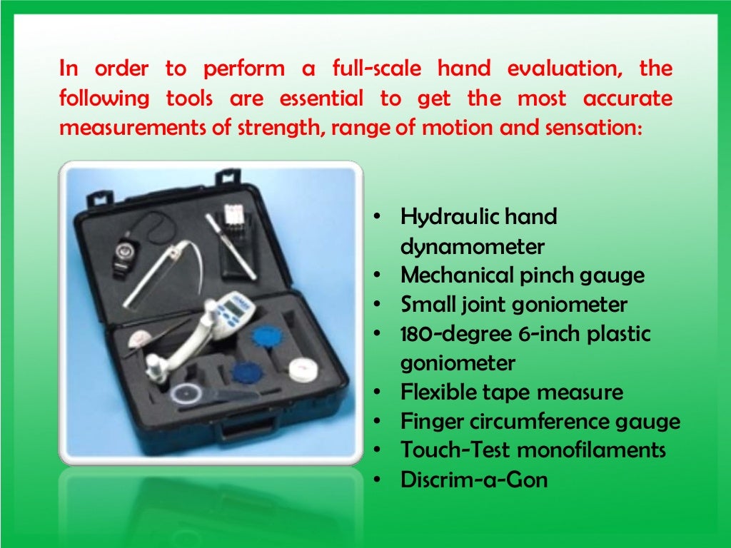 The Best Practices for Performing a Complete Hand Evaluation