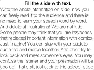 The best presentation ever!