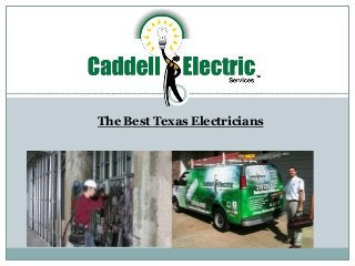 The Best Texas Electricians
 