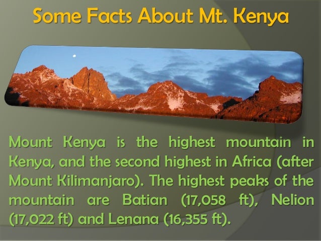 The Best Time To Climb Mount Kenya