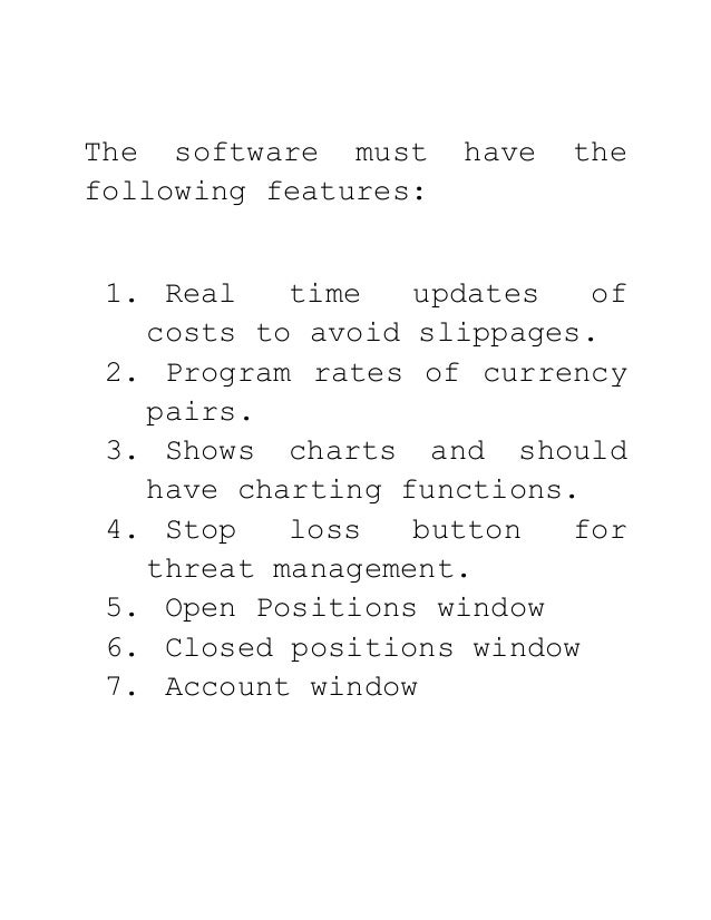 Best forex application