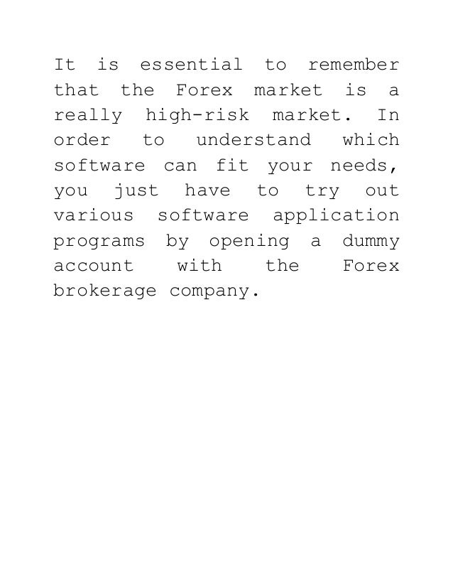 Best forex application