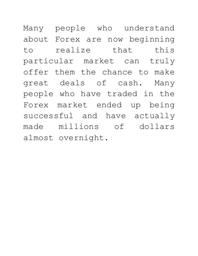 Best forex application