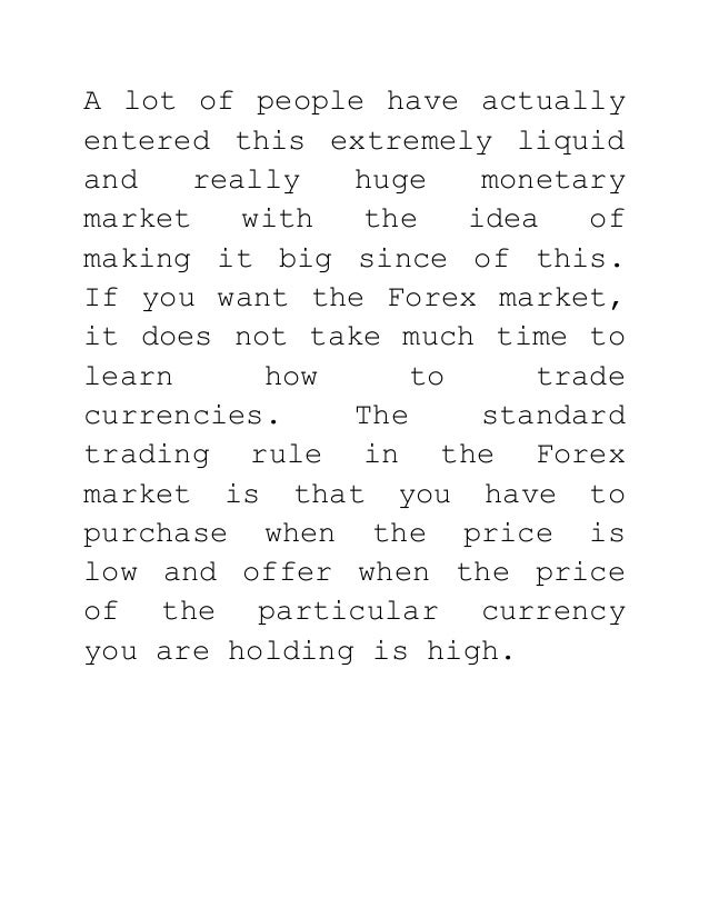 Best forex application