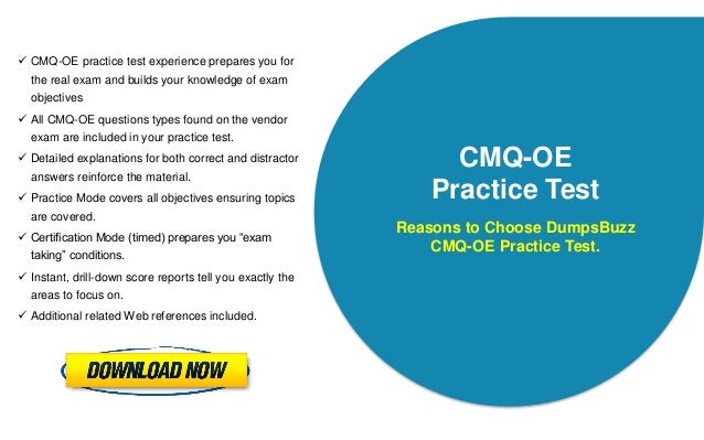 CMQ-OE Online Prüfungen | Maxtic