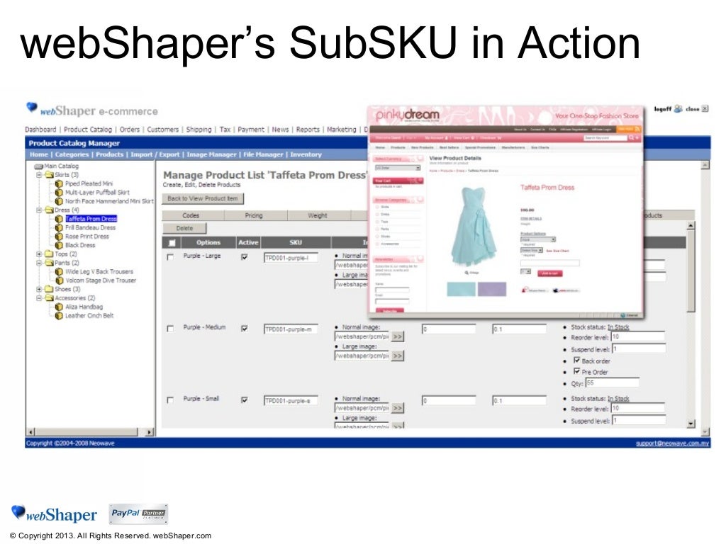 The best way to sell fashion online 2013 web shaper