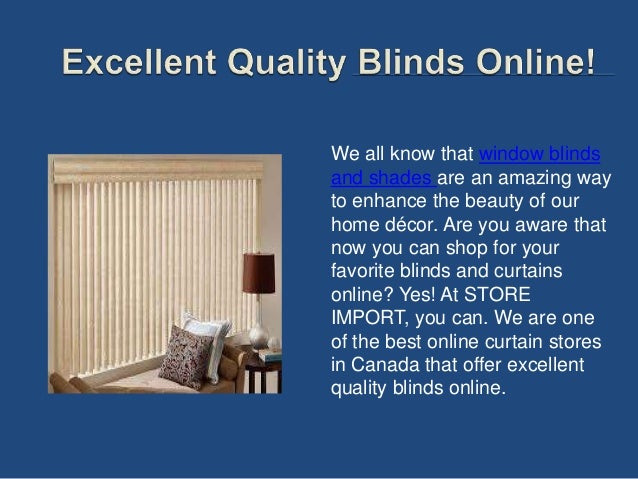 The Best Window Blinds And Shades Store At Your Service