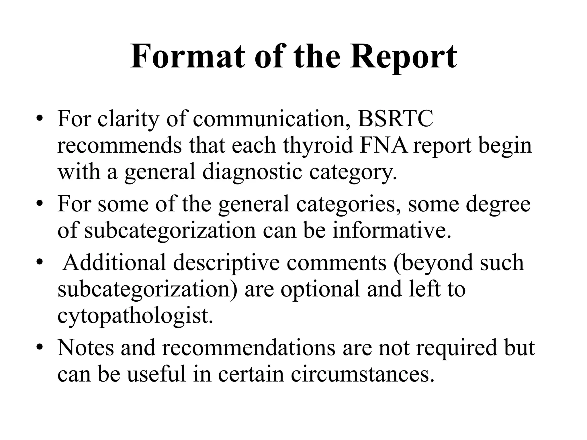 The bethesda system for reporting thyroid cytopathology | PPTX