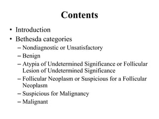 The bethesda system for reporting thyroid cytopathology | PPTX