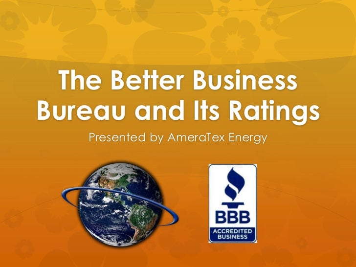 The better business bureau and its ratings