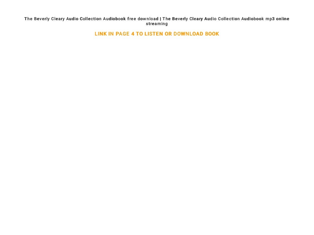 The Beverly Cleary Audio Collection Audiobook free