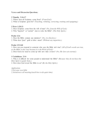 The bible | DOCX