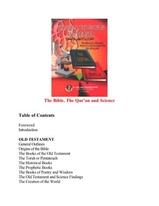 The Bible, the Quran and Science  