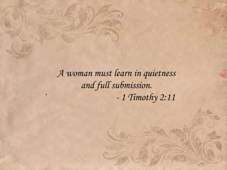 The Biblical Image Of A Lady