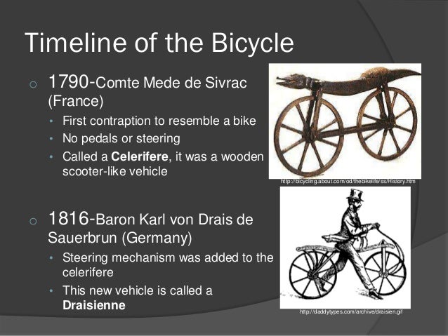 first bicycle 1790