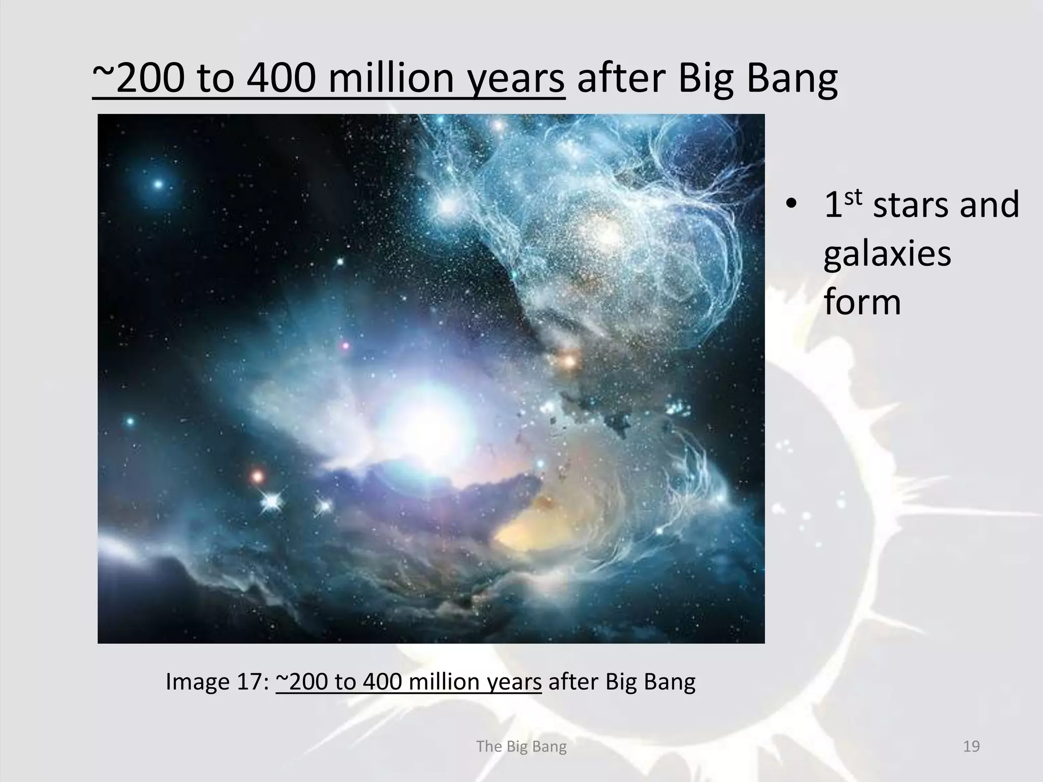 The Big Bang | PPTX
