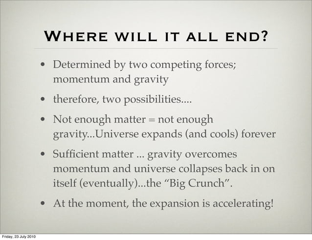 The big bang theory | PPT