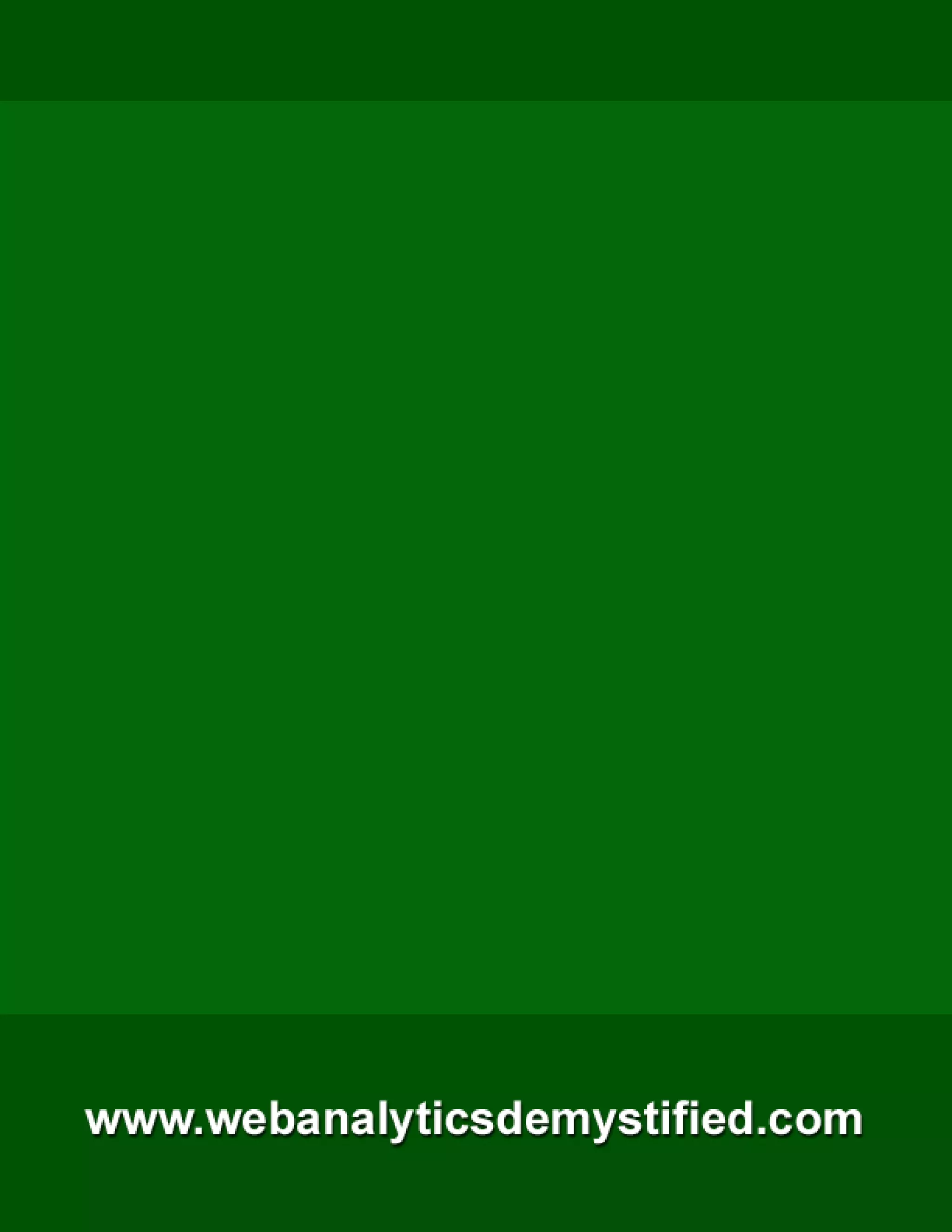 The big book of key performance indicators by eric peterson