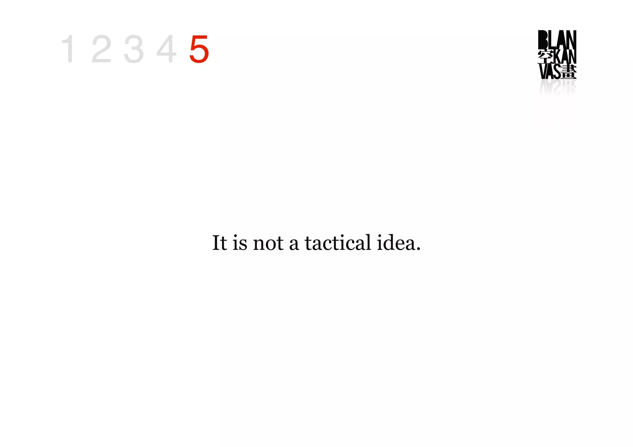 The Big Idea in 5 Steps