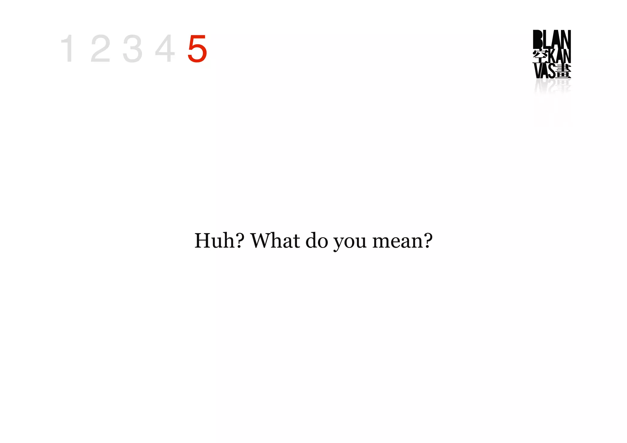 The Big Idea in 5 Steps