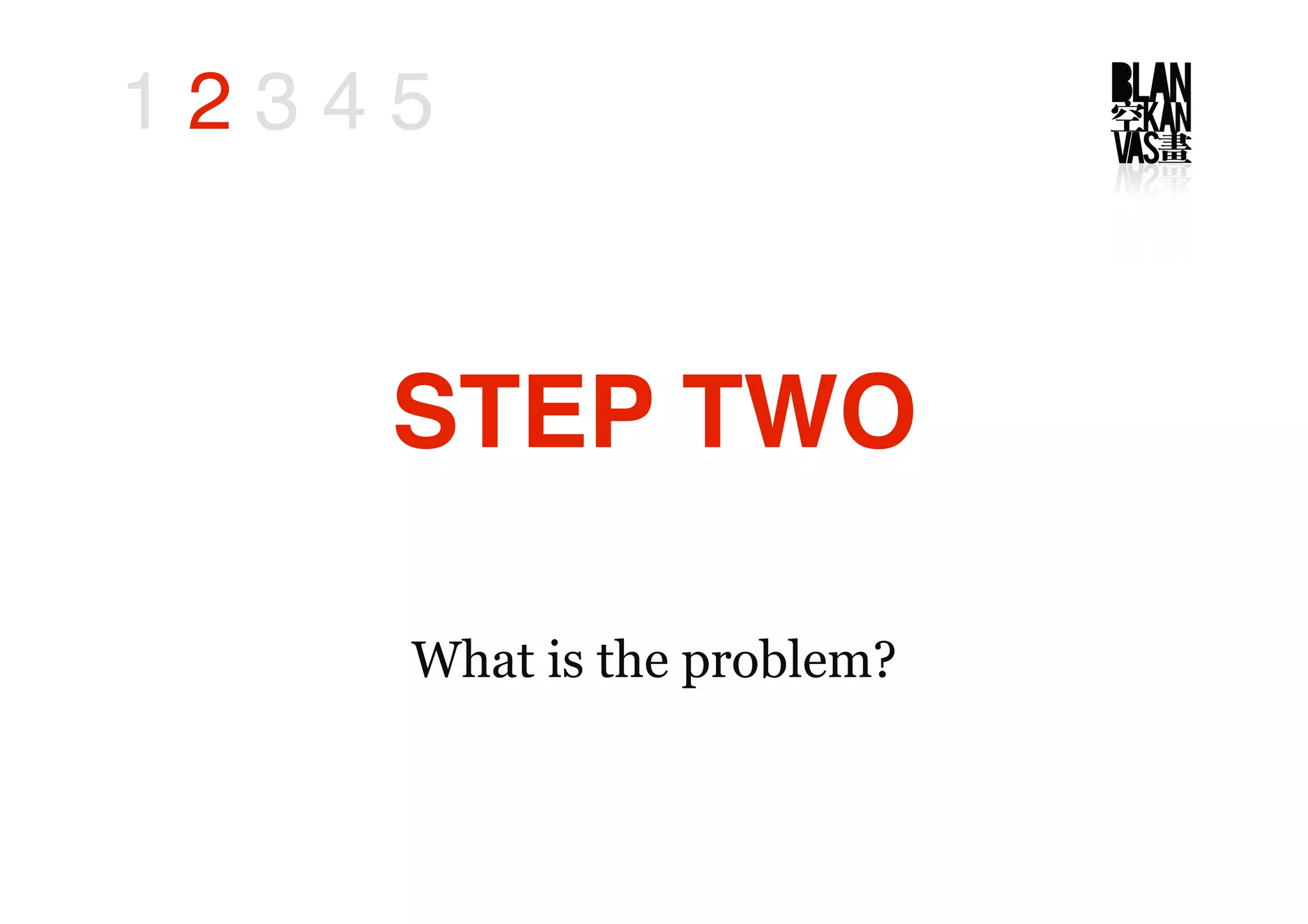 The Big Idea in 5 Steps