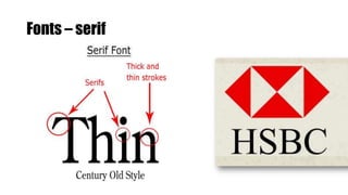 Fonts – serif
 