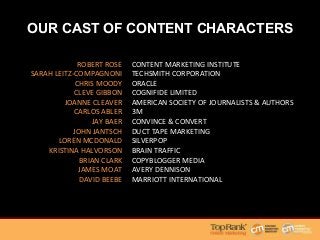 CLICK	
  TO	
  LEARN	
  MORE	
  ABOUT	
  CONTENT	
  MARKETING	
  WORLD	
  
 