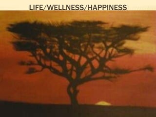 Life/wellness/happiness 