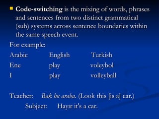 The Bilingual Child | PPT