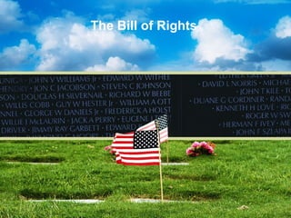 The Bill of Rights 