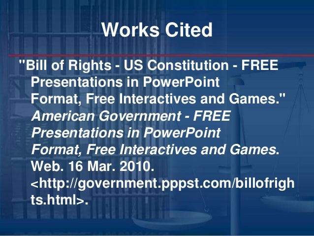 bill of rights presentation tirevi fontanacountryinn com bill of right powerpoint