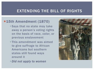 The bill of rights | PPTX