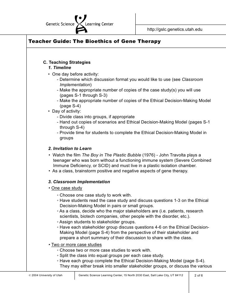 The legal and moral implications of gene therapy essay picture