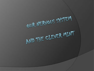OUR NERVOUS SYSTEMAND the CLEVER MINT 
