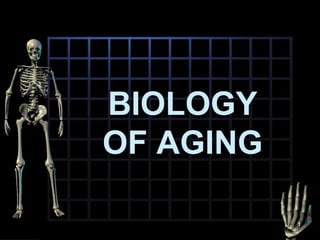 BIOLOGY
OF AGING
1
 