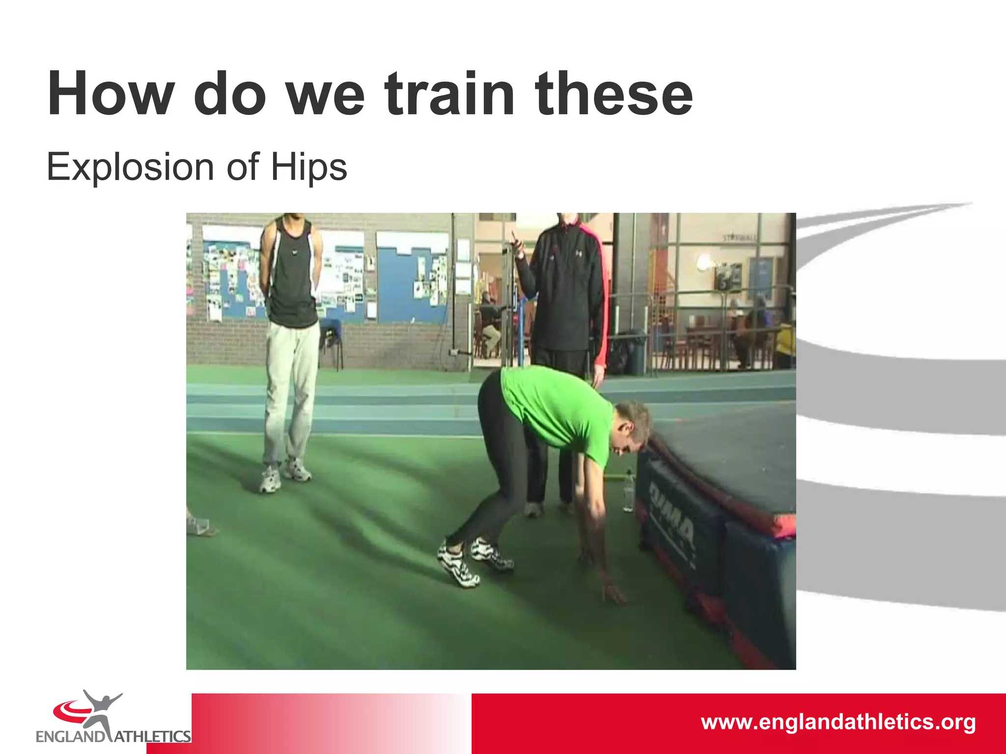 How do we train these Explosion of Hips 