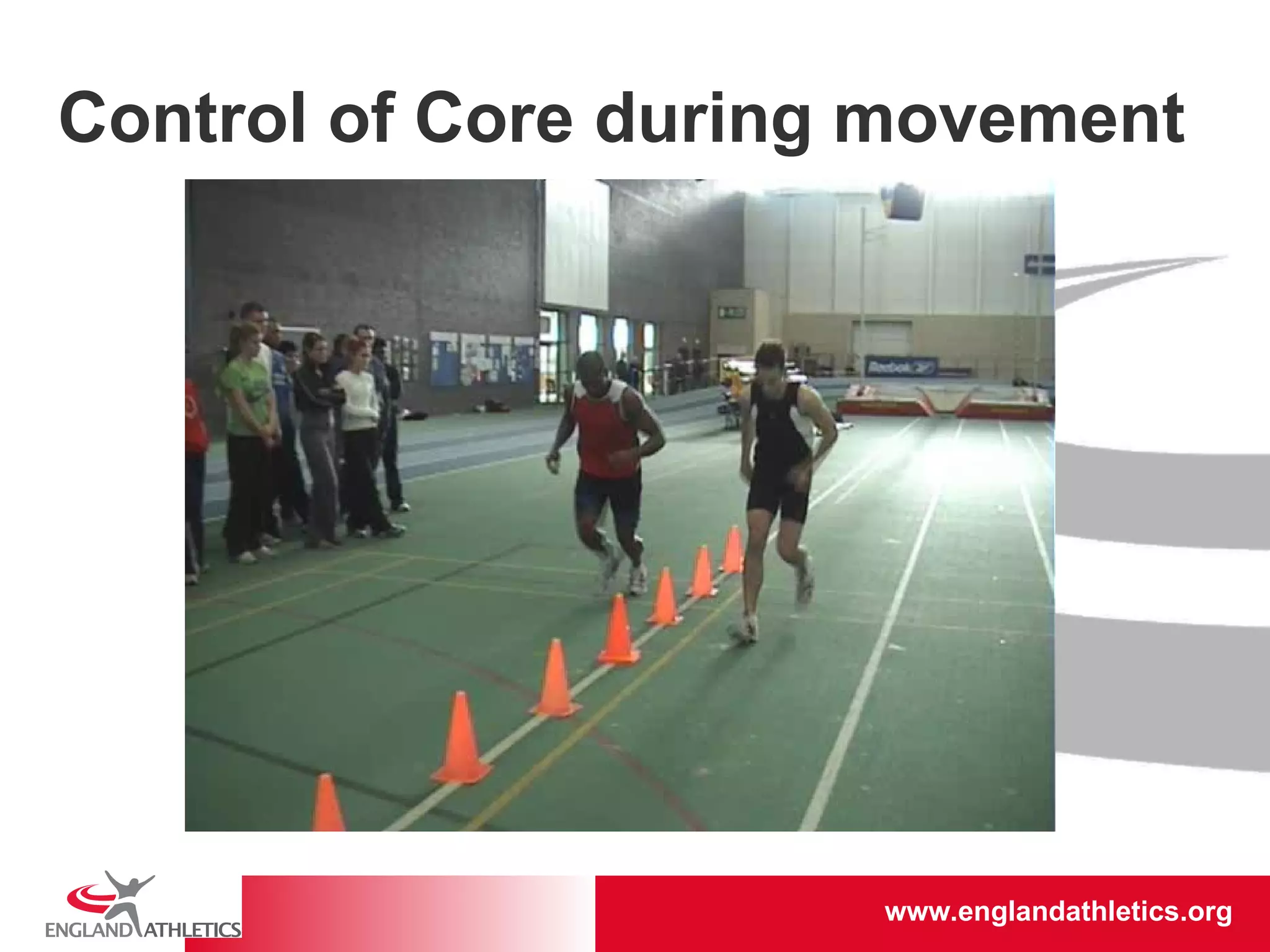 Control of Core during movement 