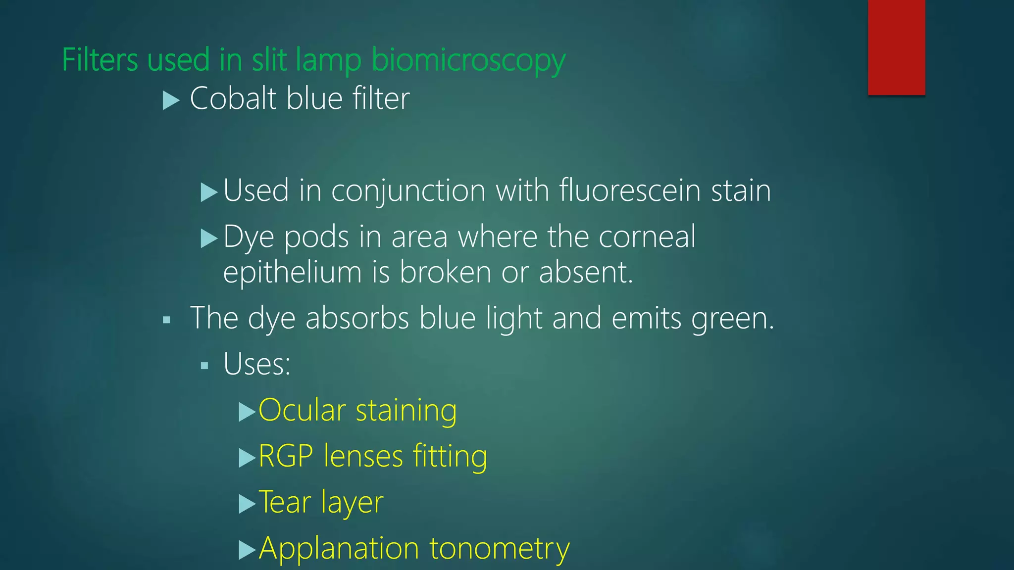 The Slit lamp Biomicroscope | PPTX