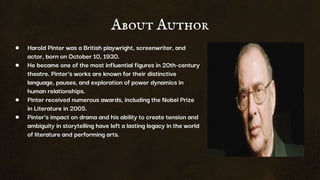 The Birthday Party by Harold Pinter | Introductory Presentation.pdf