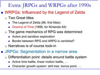 The birth of jrpg and its own revolution | PPTX