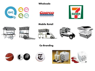 Wholesale




Mobile Retail




Co-Branding
 