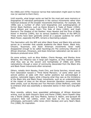 The Black Arts Movement, Another RBG Tutorial Joint | PDF