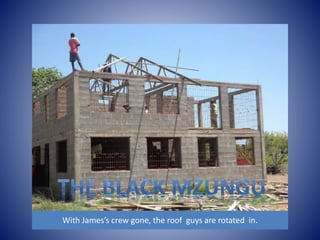 With James’s crew gone, the roof guys are rotated in. 
 