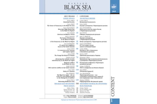 The black sea security program
