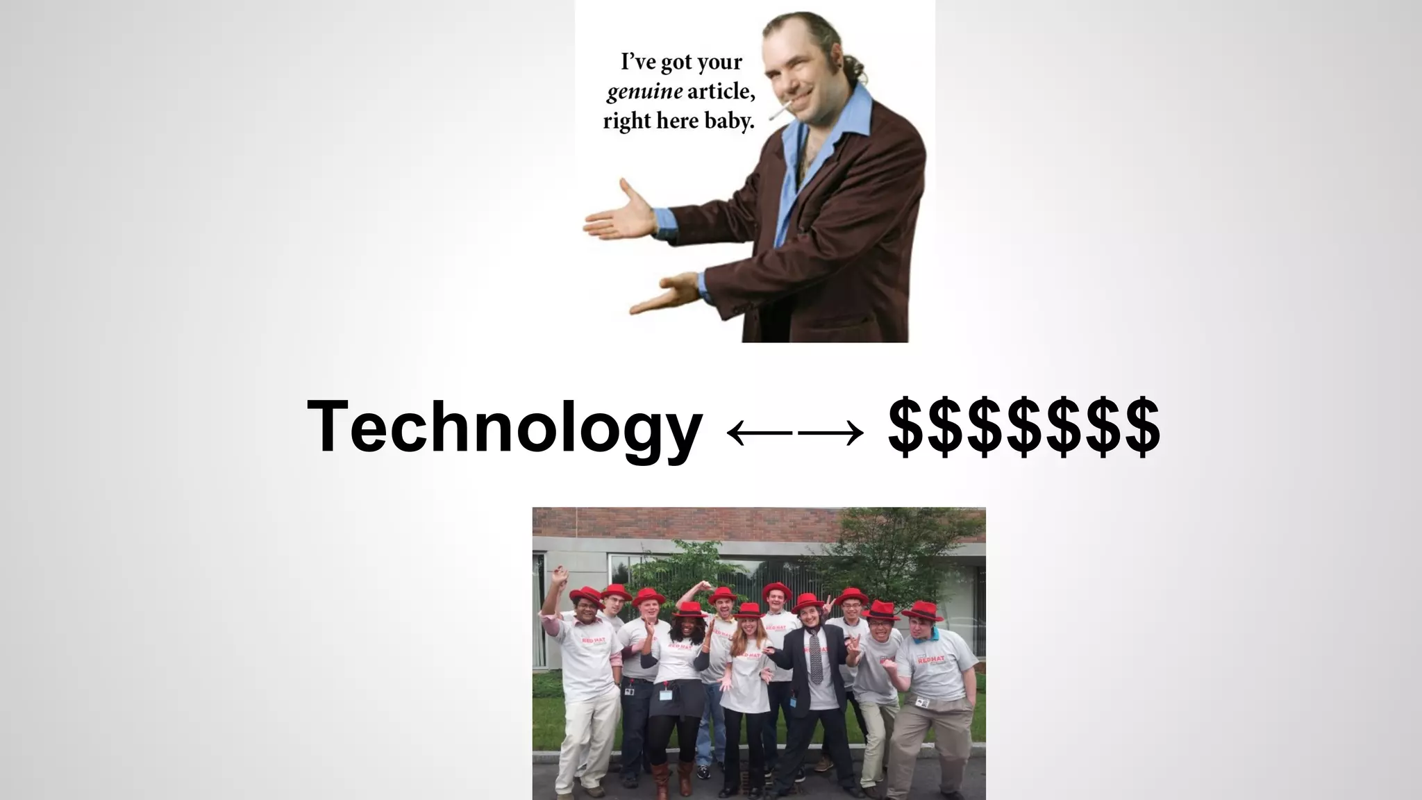 Technology ←→ $$$$$$$

 